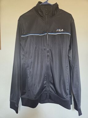 NWT Fila Karik Jacket Size L Black